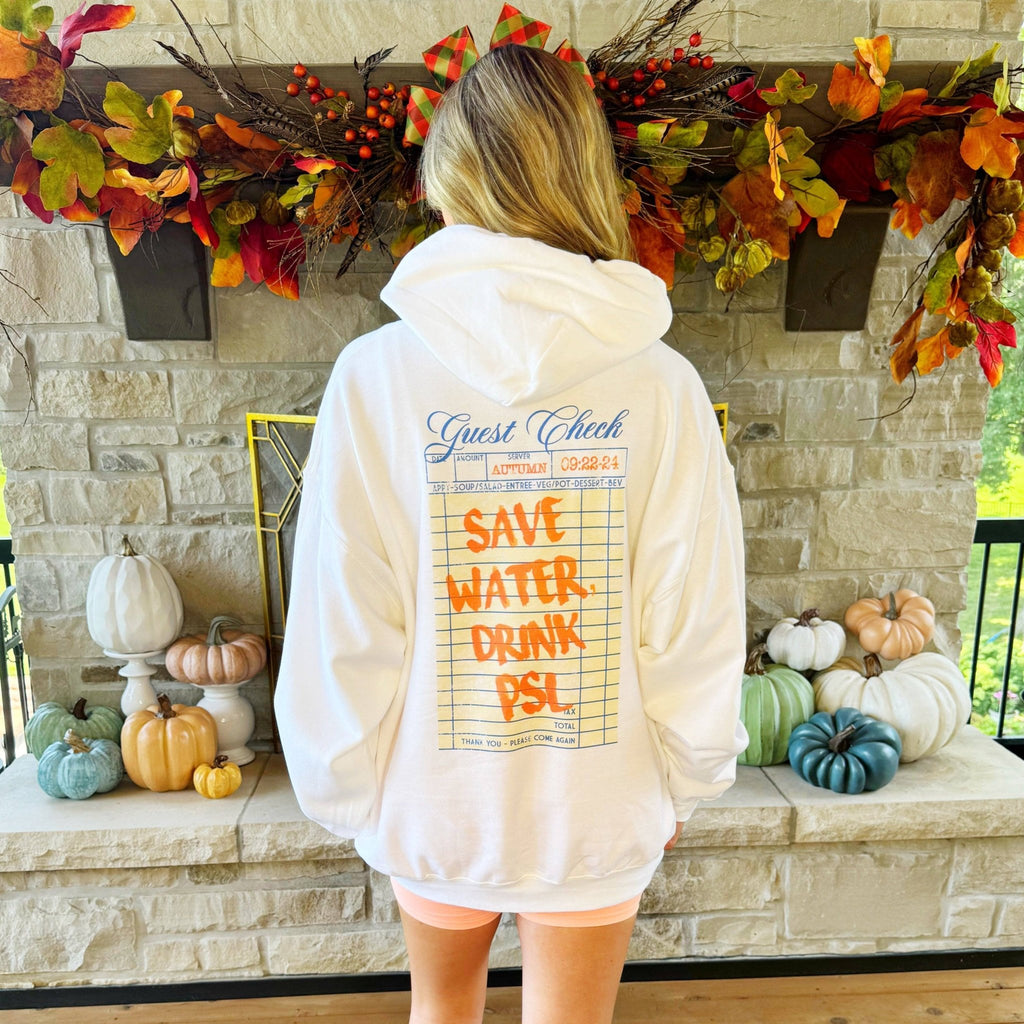 Save Water Drink PSL Hoodie - Pepper & Pearl Boutique