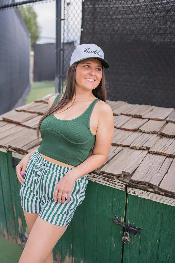 Seamed Underbust Seamless Crop Tank Top - Pepper & Pearl Boutique