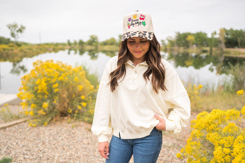 Snap Button Knit Top - Pepper & Pearl Boutique