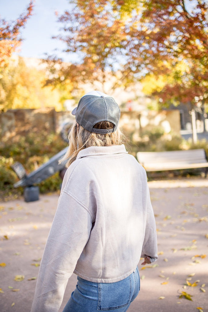 Snap Front Pullover - Pepper & Pearl Boutique