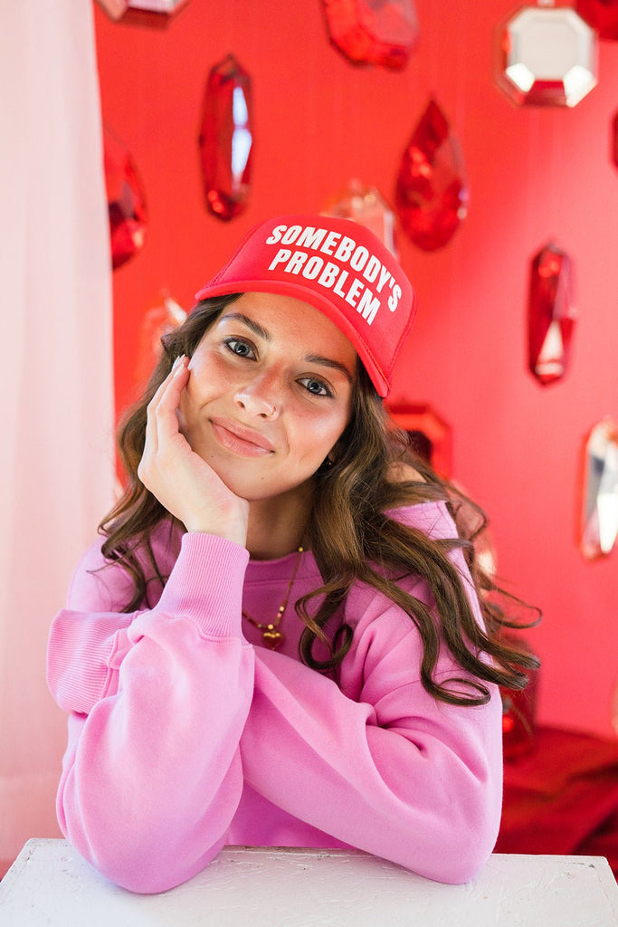 Somebody's Problem Trucker Hat - Pepper & Pearl Boutique