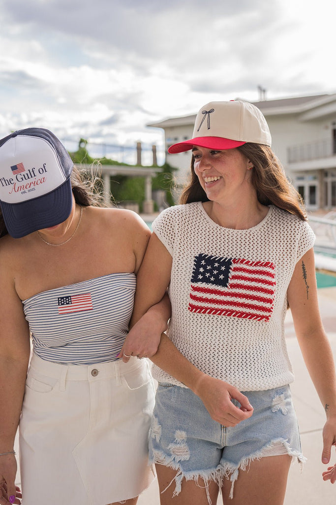Stars and Stripes Tube Top - Pepper & Pearl Boutique