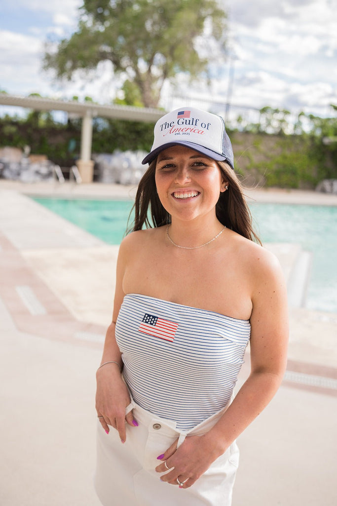 Stars and Stripes Tube Top - Pepper & Pearl Boutique