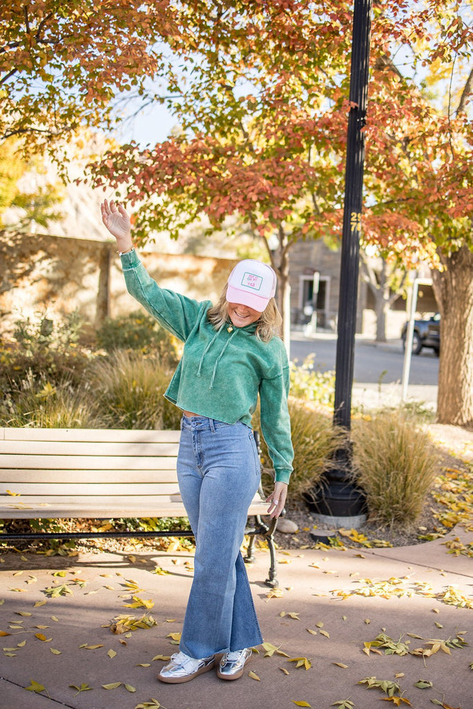 Straight Wide Leg Jeans - Pepper & Pearl Boutique