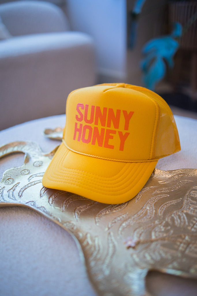 Sunny Honey Trucker Hat - Pepper & Pearl Boutique