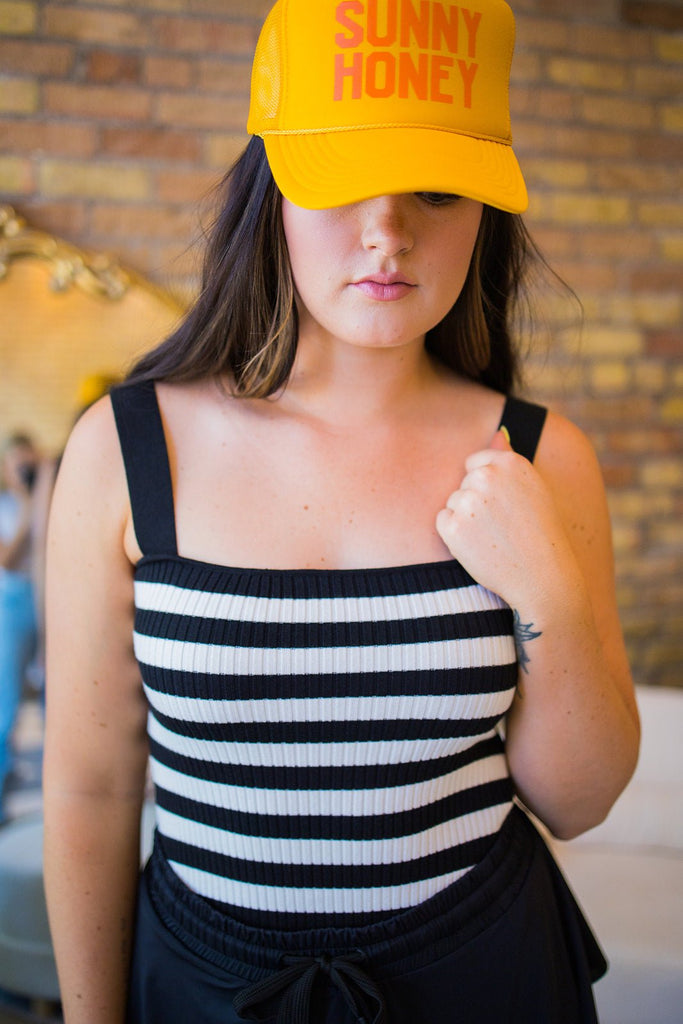 Sunny Honey Trucker Hat - Pepper & Pearl Boutique