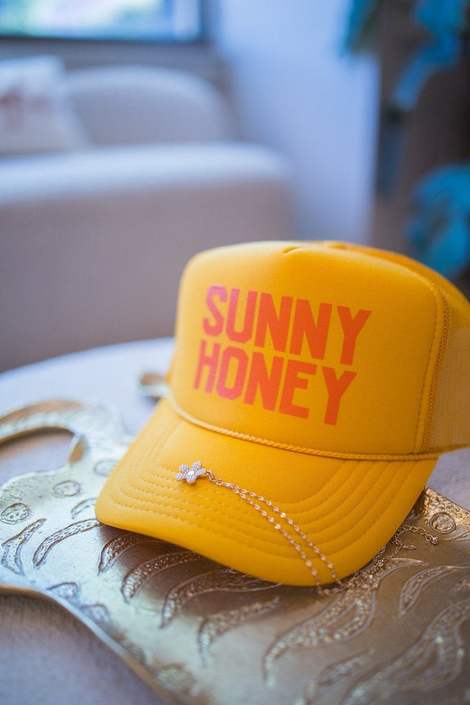 Sunny Honey Trucker Hat - Pepper & Pearl Boutique