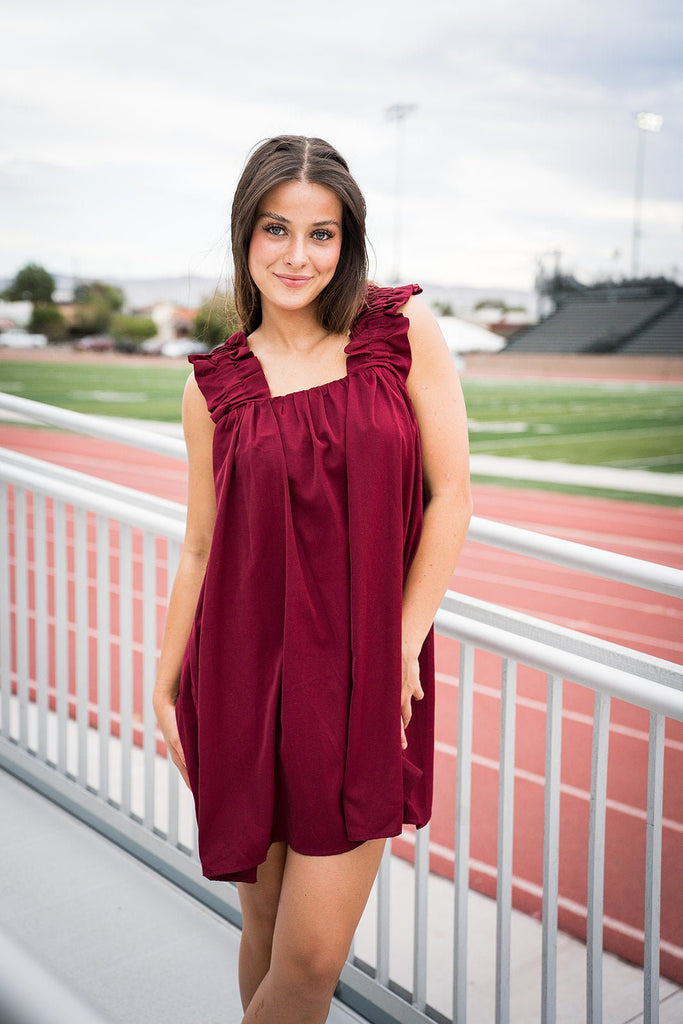 Tie Breaker Babydoll Dress - Pepper & Pearl Boutique