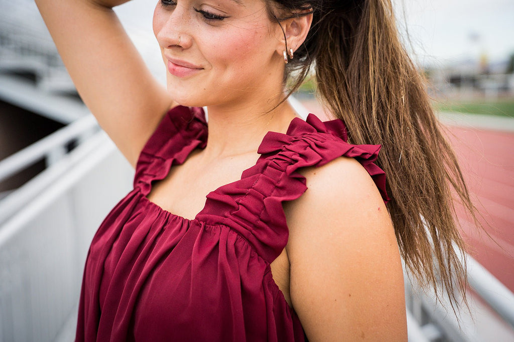 Tie Breaker Babydoll Dress - Pepper & Pearl Boutique