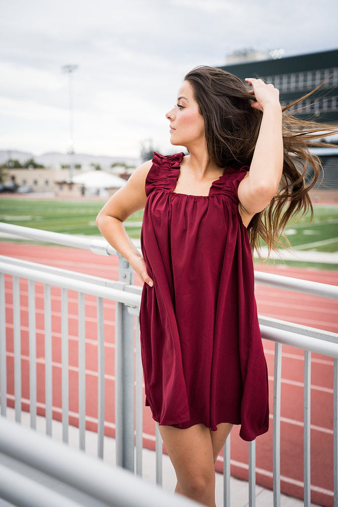 Tie Breaker Babydoll Dress - Pepper & Pearl Boutique