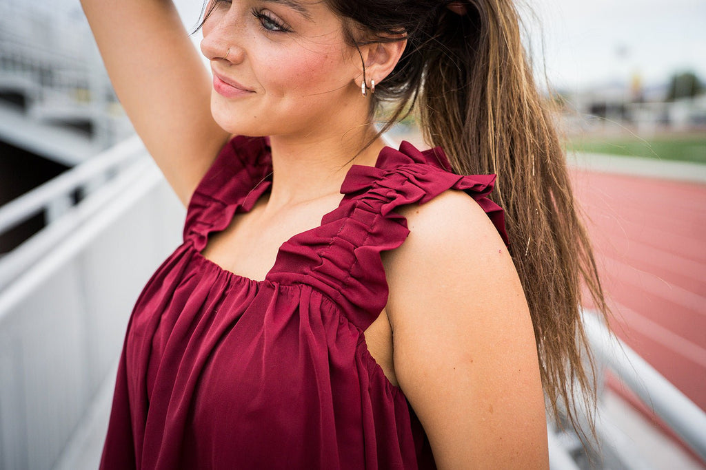 Tie Breaker Babydoll Dress - Pepper & Pearl Boutique