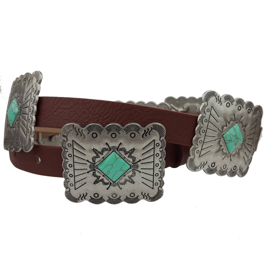 Western Concho Belt - Pepper & Pearl Boutique