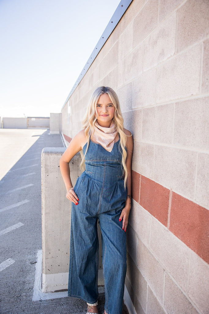 Always On My Mind Wide Leg Jumpsuit - Pepper & Pearl Boutique