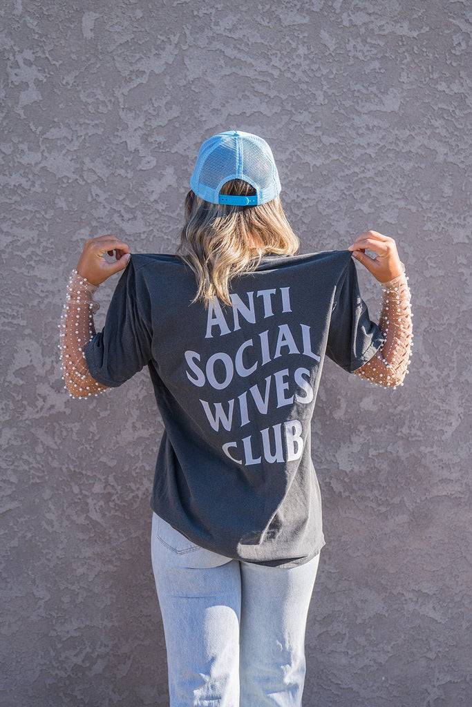 Anti Social Wives Club Tee - Pepper & Pearl Boutique