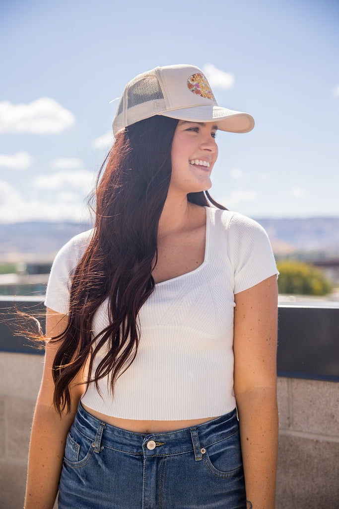 Crisp Air Ribbed Top - Pepper & Pearl Boutique