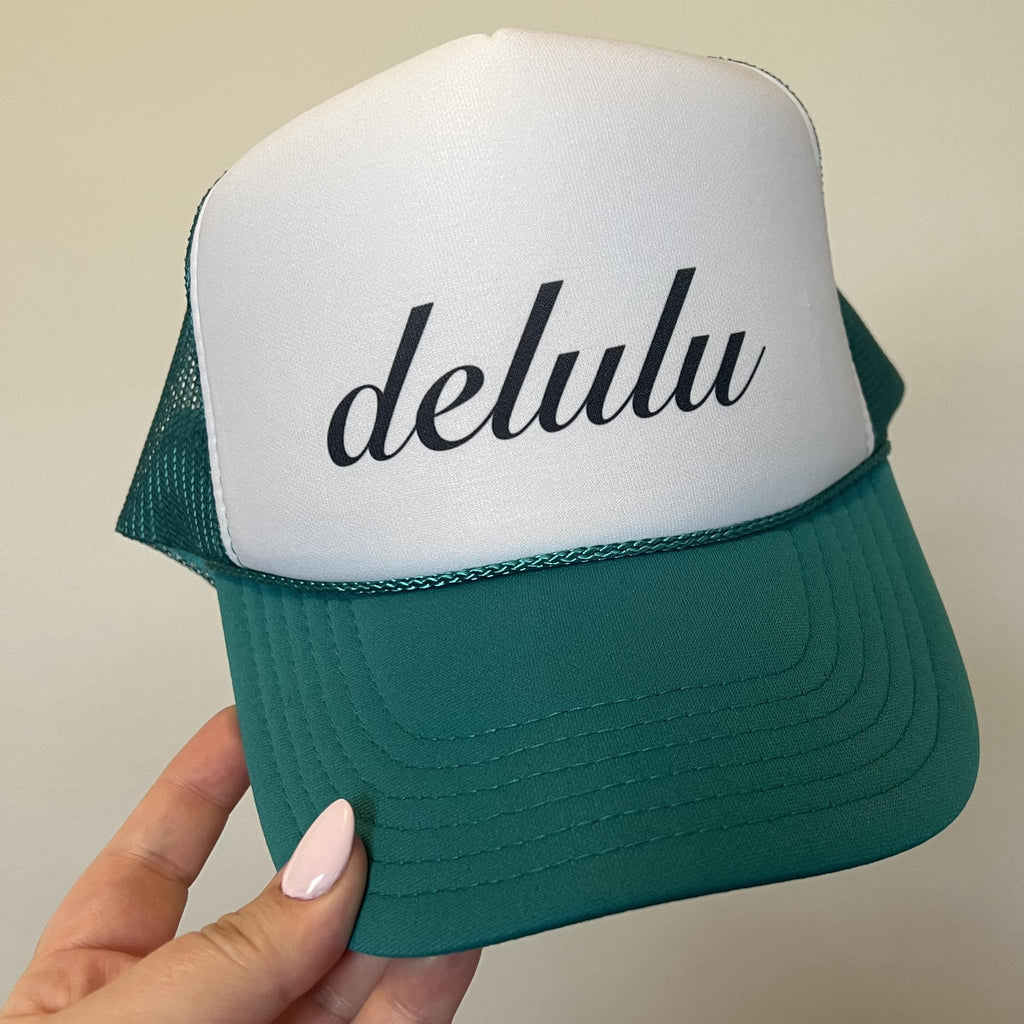 Delulu Trucker Hat - Pepper & Pearl Boutique