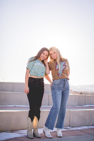Desert Lightning Graphic Tee - Pepper & Pearl Boutique