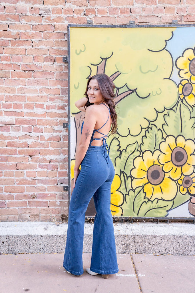 Heart Like A Truck Jumpsuit - Pepper & Pearl Boutique