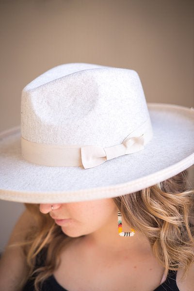 Heathered Felt Hat - Pepper & Pearl Boutique