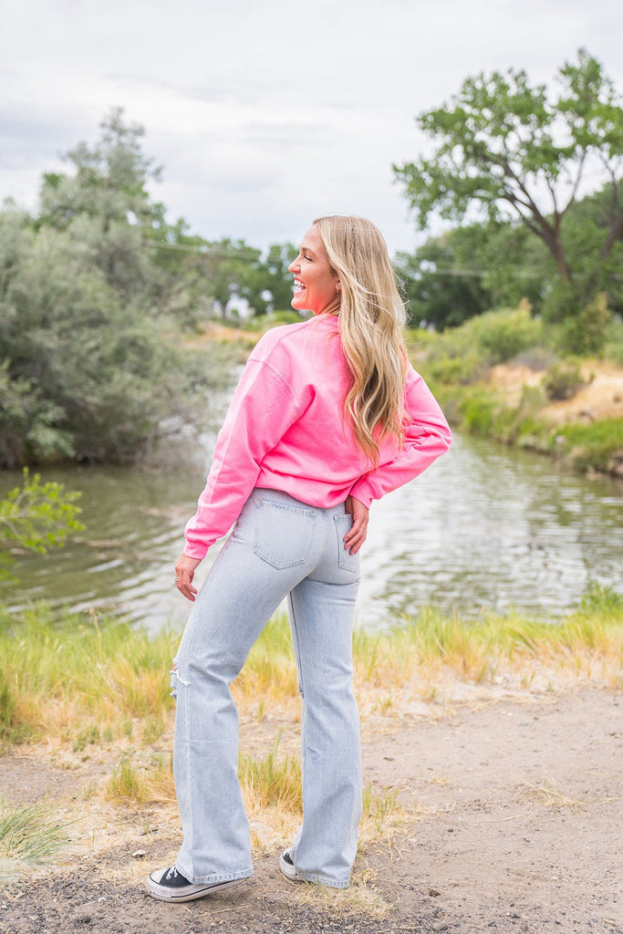 It's a Barbie World Crewneck - Pepper & Pearl Boutique