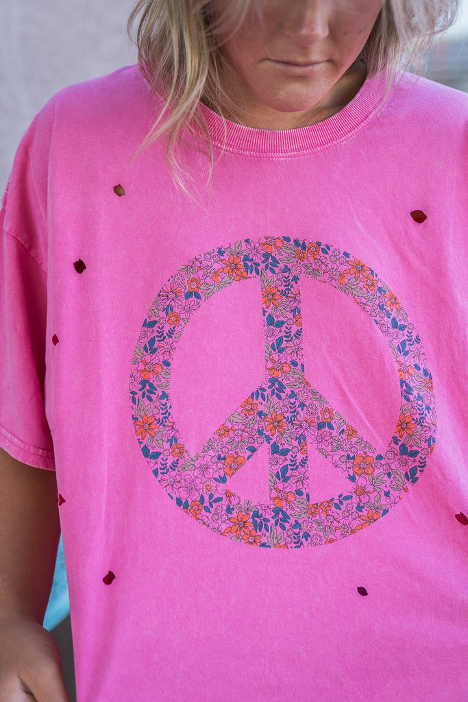 Little Goodbyes Oversized Tee - Pepper & Pearl Boutique