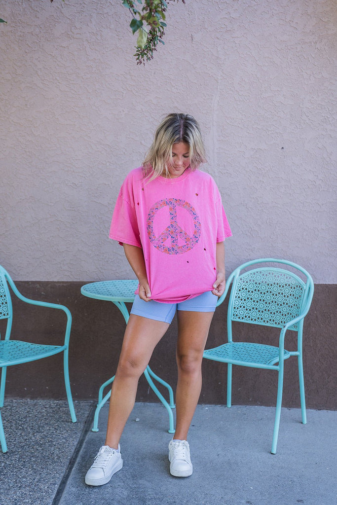 Little Goodbyes Oversized Tee - Pepper & Pearl Boutique