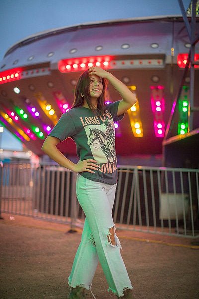 Long Live Cowboys Graphic Tee - Pepper & Pearl Boutique