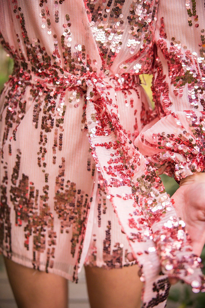 Pretty In Pink Wrap Dress - Pepper & Pearl Boutique