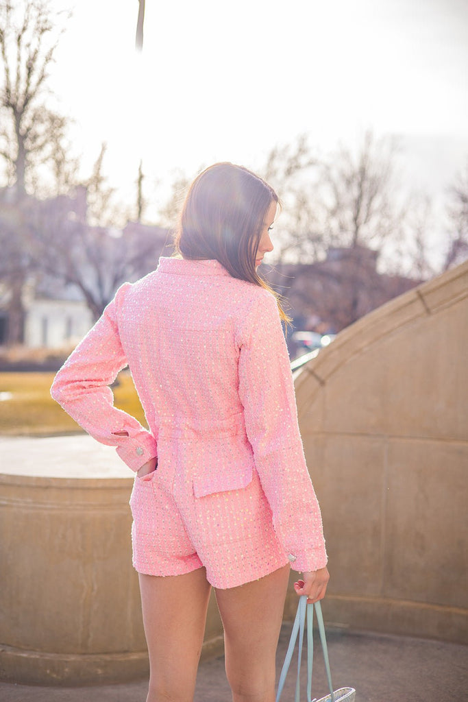 Queen of Sparkles Romper - Pepper & Pearl Boutique