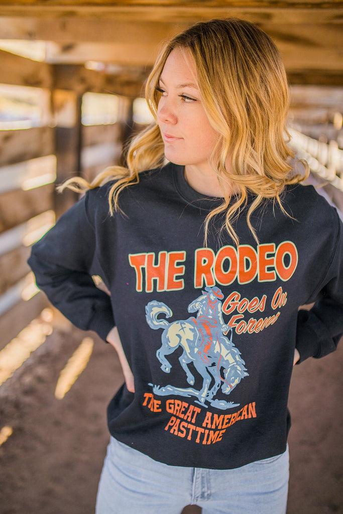 Rodeo Forever Sweatshirt - Pepper & Pearl Boutique