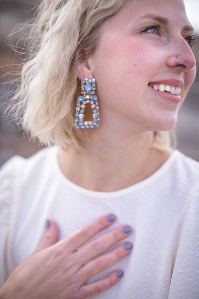 Shimmer Glimmer Earrings - Pepper & Pearl Boutique