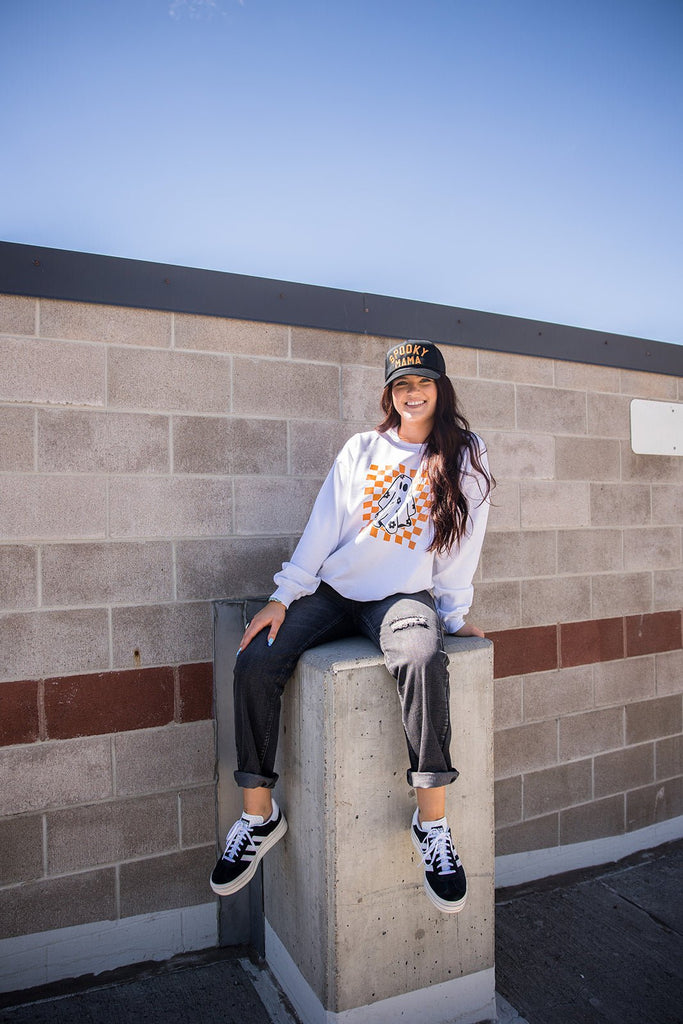 Spooky Mama Trucker Hat - Pepper & Pearl Boutique