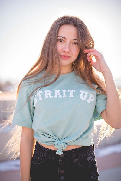 Strait Up Tee - Pepper & Pearl Boutique