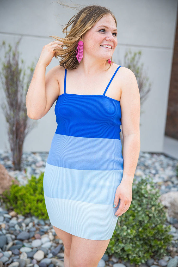 Summer Skies Dress - Pepper & Pearl Boutique