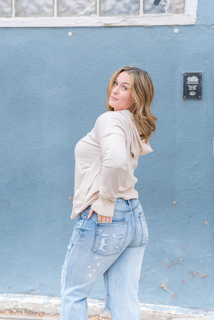 Sweet Thing Distressed Jeans - Pepper & Pearl Boutique