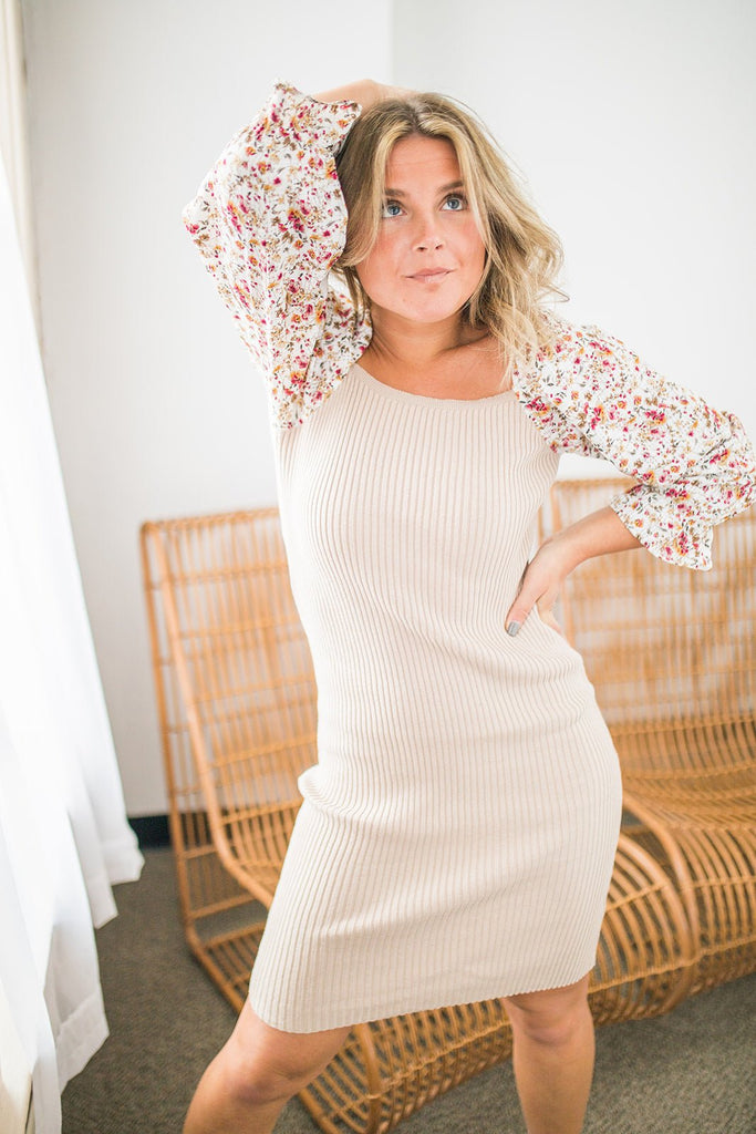 Wildwood Ribbed Dress - Pepper & Pearl Boutique